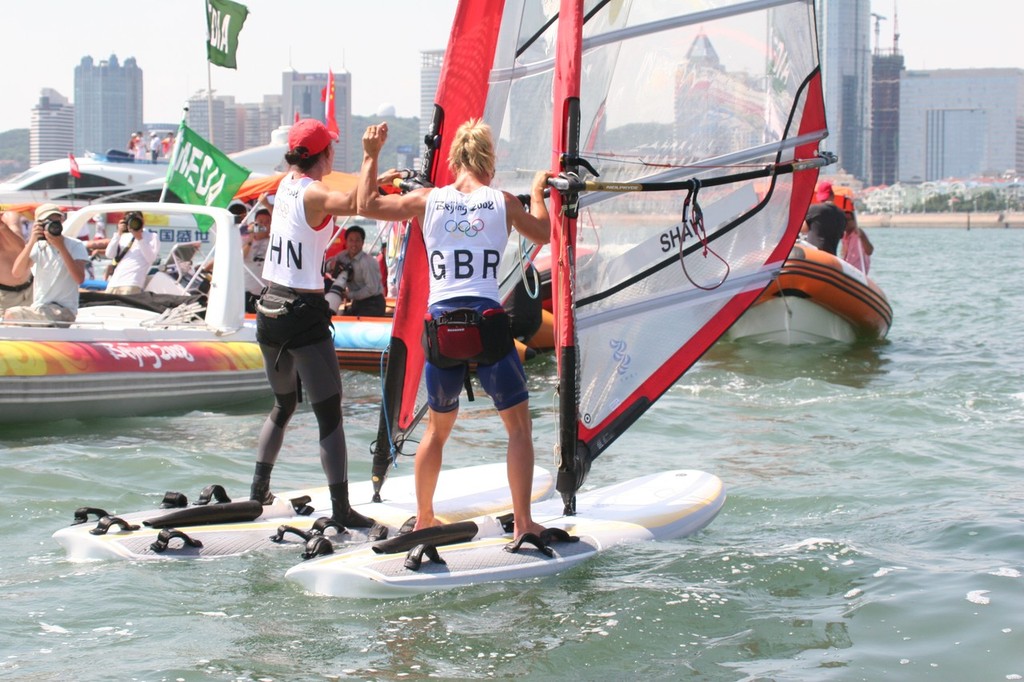 The RS:X Board will have to undergo a double trial if it is to remain in 2016 © Richard Gladwell www.photosport.co.nz