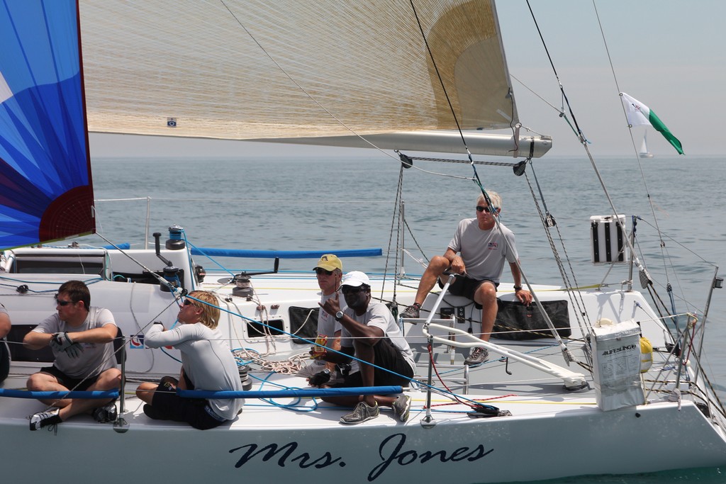 Mrs. Jones racing in the 103rd Chicago Yacht Club Race to Mackinac presented by Veuve Clicquot photo copyright Event Media taken at  and featuring the  class