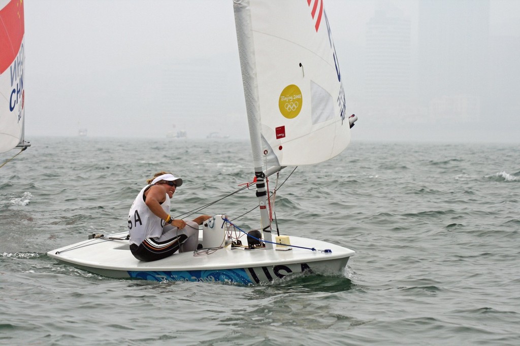 The Laser Radial looks secure as the Olympic Womens singlehander © Richard Gladwell www.photosport.co.nz