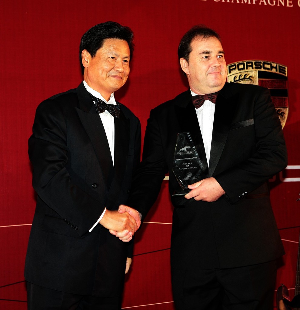1st Asian Marine & Boating Awards, China International Boat Show 2010. Simon James, Race Director Phuket King&rsquo;s Cup, Asian Regatta of the Year. photo copyright AMBS/CIBS 2010 taken at  and featuring the  class