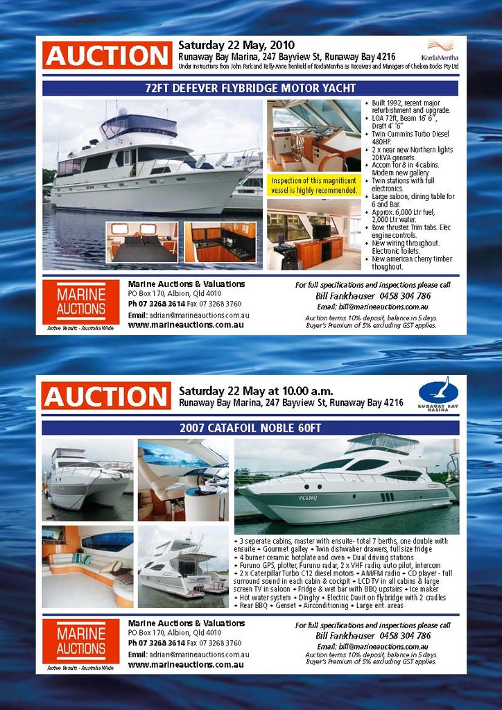 Marine Auctions May Bro LR[1] img 1 photo copyright Marine Auctions and Valuations . http://www.marineauctions.com.au taken at  and featuring the  class