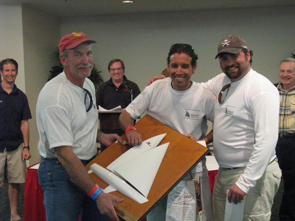 Mauri Pro Sailing Team Members at an award ceremony. (Center is Rod Favela, head of our Customer Care and Technical Support Team) photo copyright Mauri Pro Sailing . http://www.mauriprosailing.com taken at  and featuring the  class