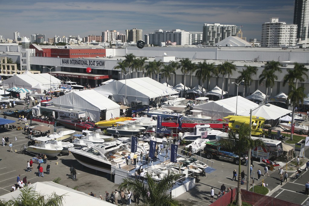 Miami International Boat Show pavilons 2010 photo copyright Tom McAfee taken at  and featuring the  class