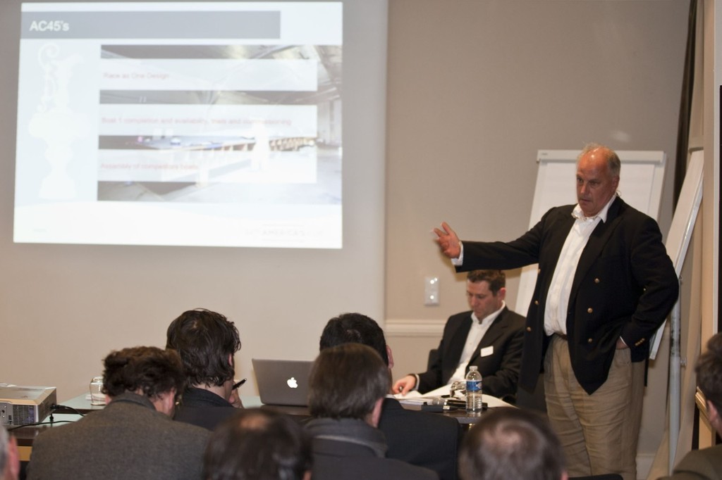 34th America’s Cup - Potential challengers meeting - Iain Murray © ACEA - Photo Gilles Martin-Raget http://photo.americascup.com/