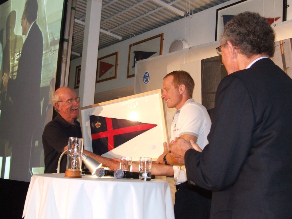 Vice Commodore Ellis, Hardy & Spithill - RPAYC photo copyright Simon Reffold taken at  and featuring the  class