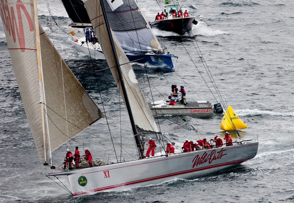WILD OATS XI, Sail n: 10001, Owner: Bob Oatley, State: NSW, Division: IRC, Design: Reichel/Pugh 30 Mtr
Rolex Sydney Hobart Yacht Race start photo copyright  Rolex / Carlo Borlenghi http://www.carloborlenghi.net taken at  and featuring the  class