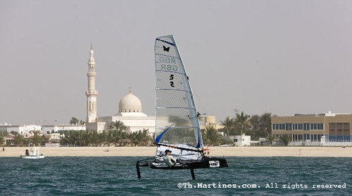 DUBAI - UNITED ARAB EMIRATES,  7 March 2010 <br />
 SIMON PAYNE (GBR 5) © ThMartinez / Sea & Co - Copyright http://www.thmartinez.com