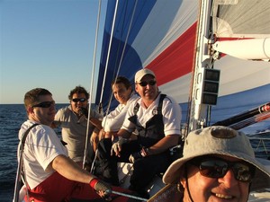 Patriot Crew - Club Marine Brisbane to Keppel Tropical Yacht Race photo copyright Suellen Hurling  taken at  and featuring the  class