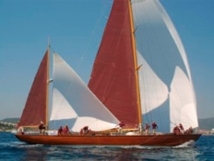 Agneta with staysail photo copyright SW taken at  and featuring the  class