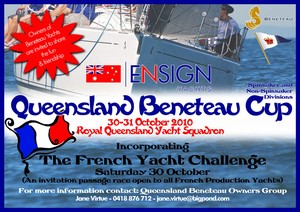 Ensign Yachts Queensland Beneteau Cup 2010 photo copyright Jane Virtue taken at  and featuring the  class