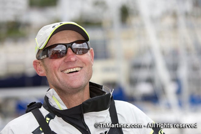 Geoff Carveth. Happy man !!<br />
 - Zhik SB3 World Championship 2011 © ThMartinez/Sea&Co http://www.thmartinez.com