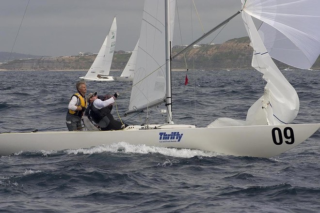 Noel Drennan’s World Championship campaign began at the 2011 NSW State Championships in Newcastle. - Etchells World Championships ©  John Curnow
