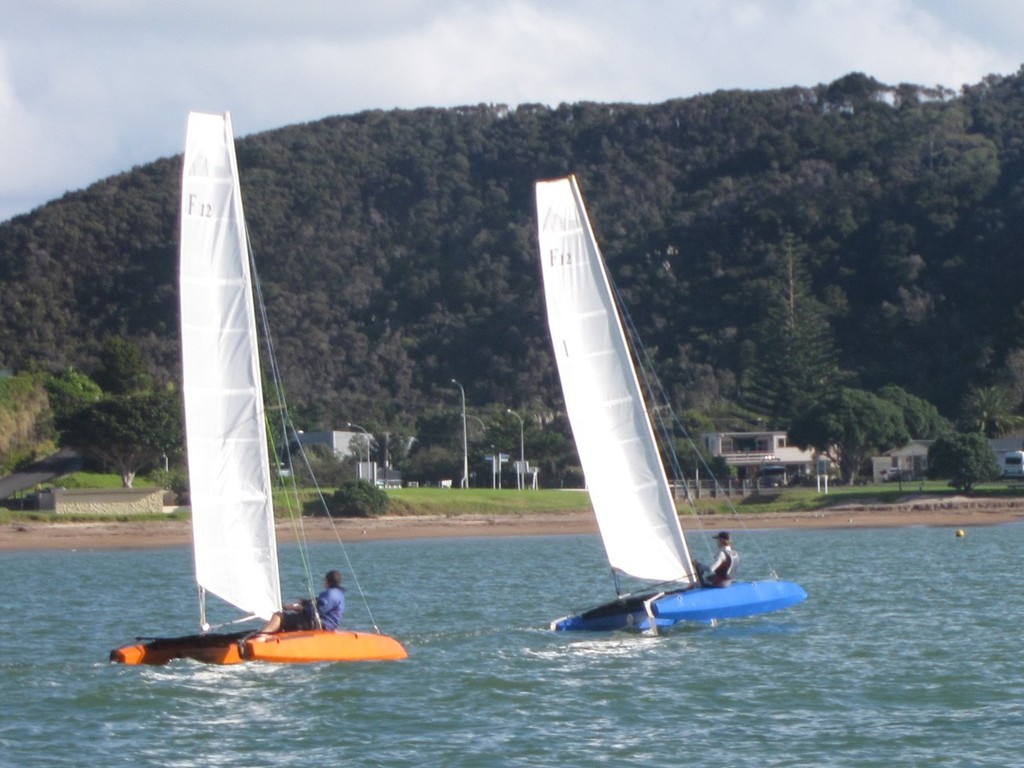 Easily fly a hull - Junior Training for the Americas Cup photo copyright Neil Deverell taken at  and featuring the  class