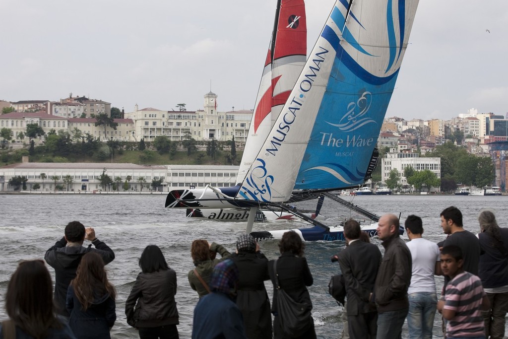 Extreme Sailing Series Act 3 Istanbul - The Wave Muscat photo copyright OmanSail  taken at  and featuring the  class