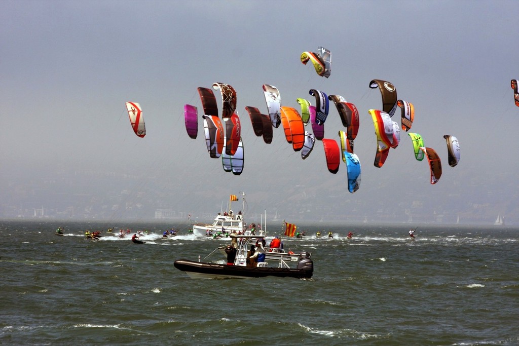 2009 Worlds San Francisco (picture courtesy STFYC) - Kite Course Racing World Championships photo copyright Markus Schwendtner taken at  and featuring the  class