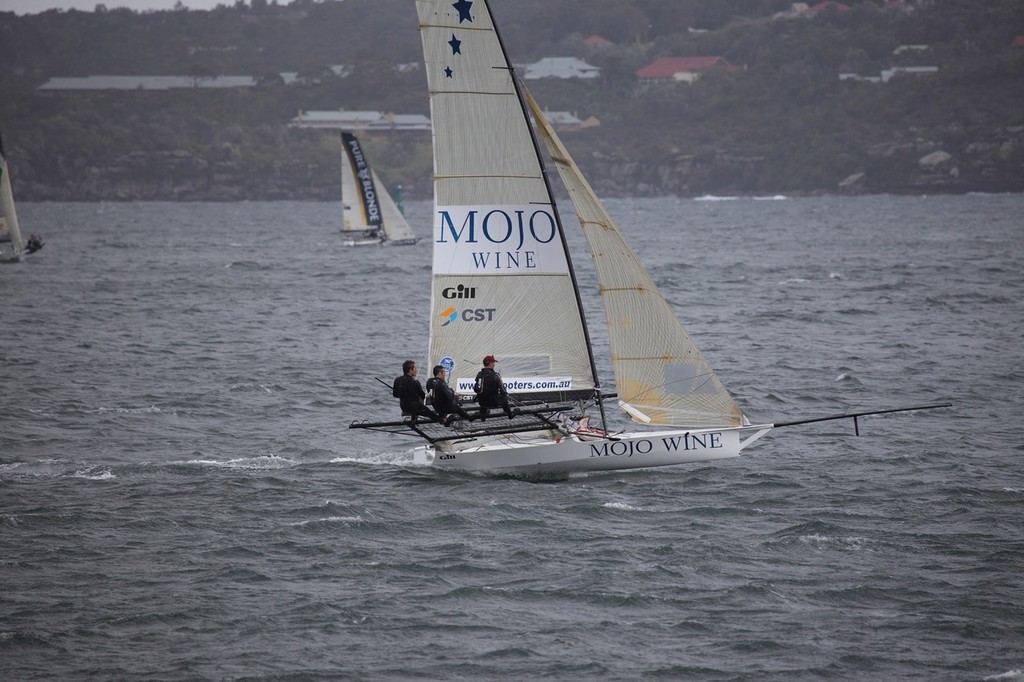 Mojo - 18ft Skiff NSW Championship 2011 photo copyright Michael Chittenden  taken at  and featuring the  class