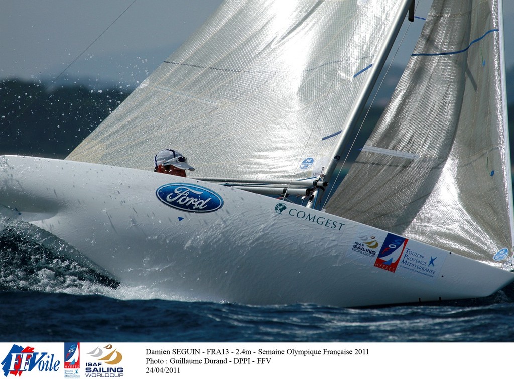 Damien Seguin (FRA13) 2.4m - Semaine Olympique Francais photo copyright  Guillaume Durand taken at  and featuring the  class