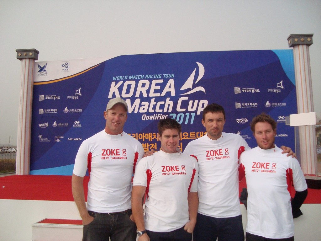 Zoke Kiwi Match Team - Korea Match Cup Qualifier photo copyright Logan Fraser taken at  and featuring the  class