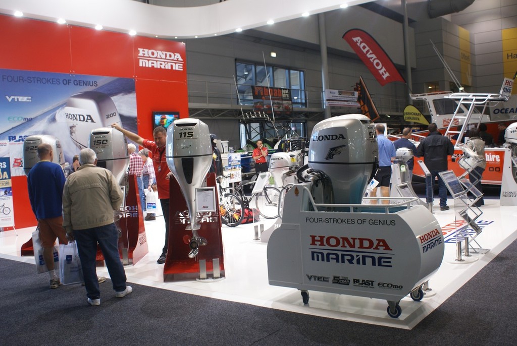 Honda Marine can always be relied upon to stage an impressive display. - Brisbane Boat Show photo copyright Rodrick Cox taken at  and featuring the  class