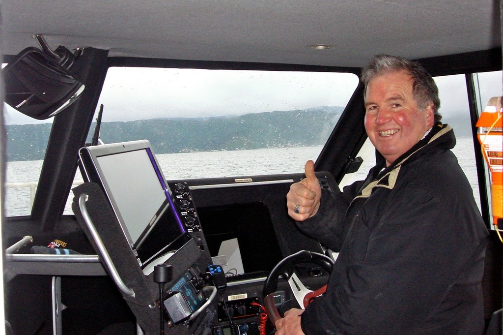 Trevor Burkhart couldn’t be happier with the results his WASSP Multibeam Sonar is delivering. photo copyright Freddy Foote taken at  and featuring the  class