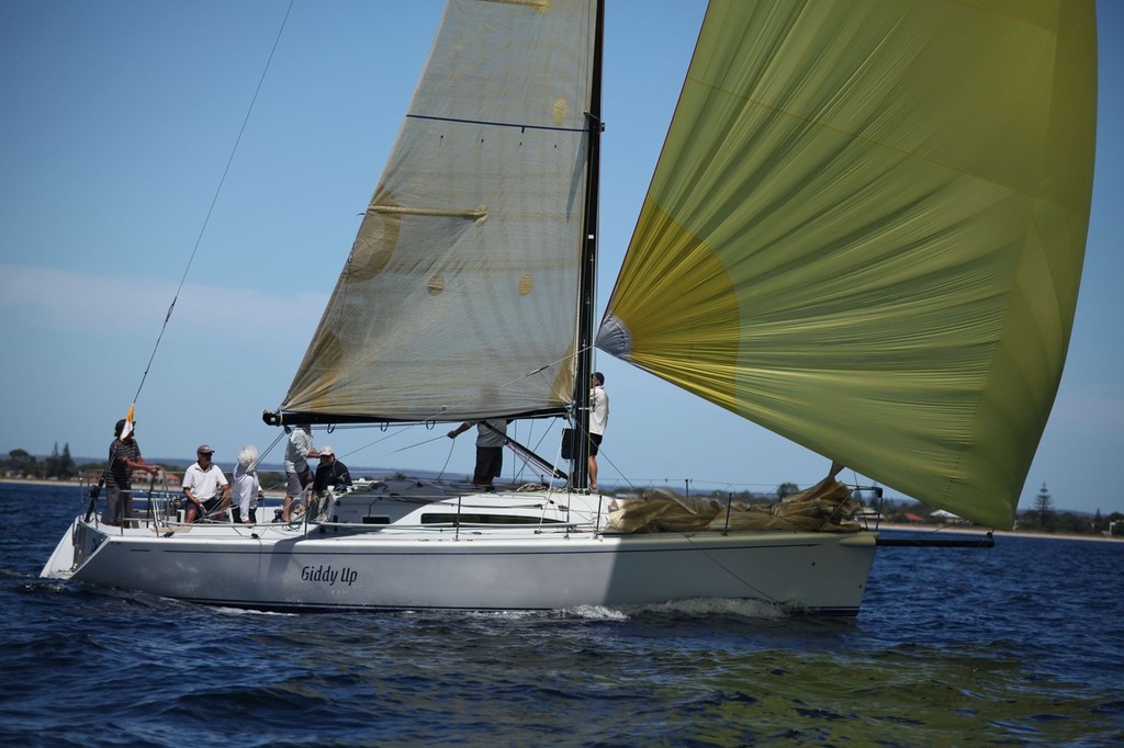 James Halvorsen sailed well today for his first line honours victory in Giddy Up. - Geographe Bay Race Week 2011 photo copyright Bernie Kaaks - copyright taken at  and featuring the  class