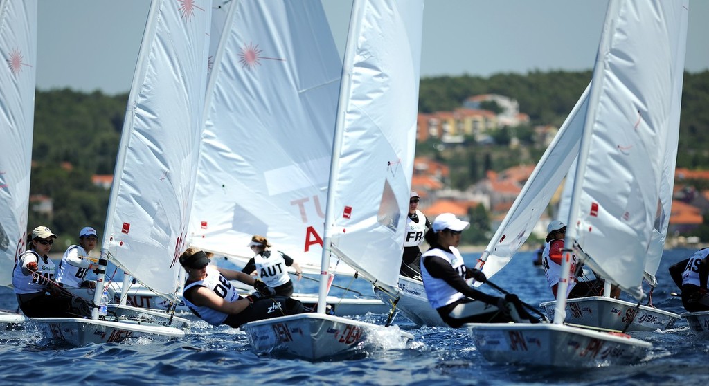 Zadar, 10.07.2011.
Day 4. JK Uskok, Zadar, Croatia.
Photo: Sime Sokota / ISAF Youth Sailing - Race Day 2 - 2011 ISAF Youth Worlds, Zadar, Croatia) photo copyright Sime Sokota/ISAF Youth Worlds taken at  and featuring the  class