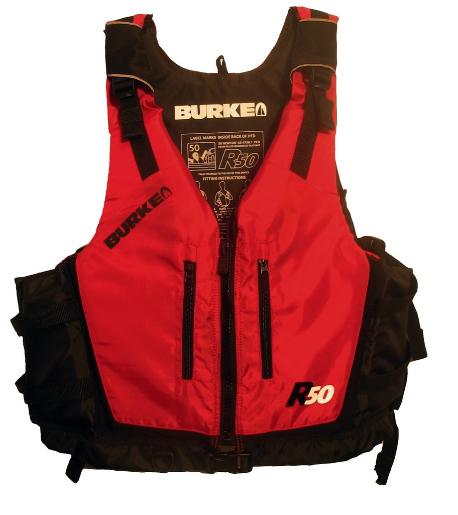 R50 PFD photo copyright Burke Marine www.burkemarine.com.au taken at  and featuring the  class