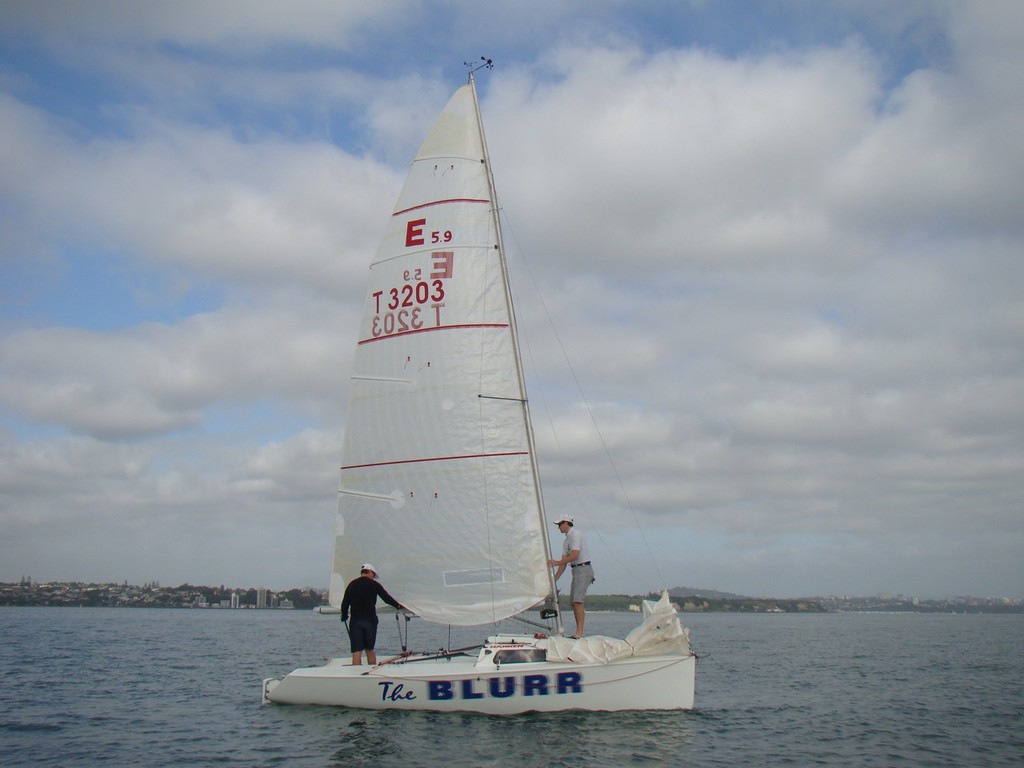 The Blurr - 2nd at 2011 E5.9 Auckland Champs - 2011 E5.9 Auckland Champs photo copyright E5.9 Assn/Rob Gill taken at  and featuring the  class