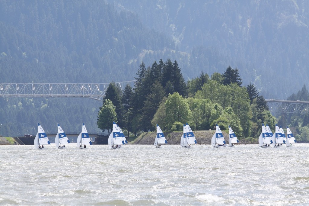 Racing on the Columbia River - Sperry Top-Sider / ICSA Women’s National Championships photo copyright Scott Wilson taken at  and featuring the  class