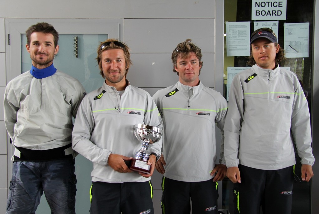 Winning crew - Slovenia Match Race Cup photo copyright Jana Pines taken at  and featuring the  class
