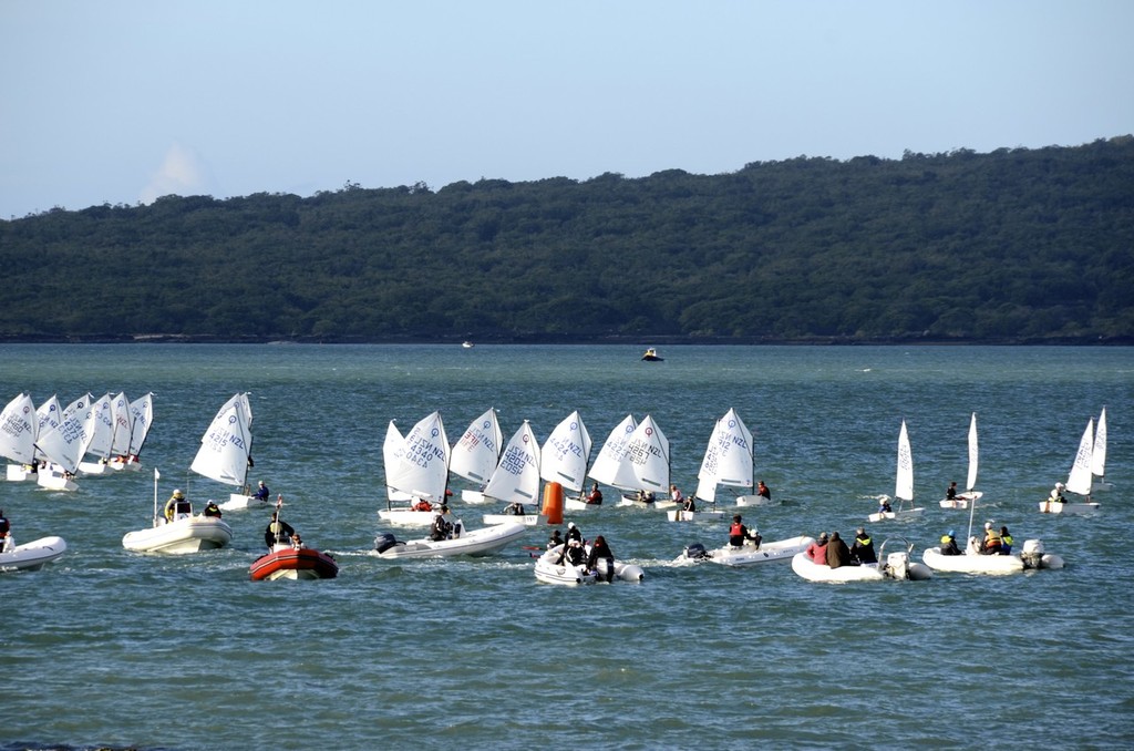 2011 Toyota Optimist NZ Nationals Championship photo copyright Christine Hansen taken at  and featuring the  class