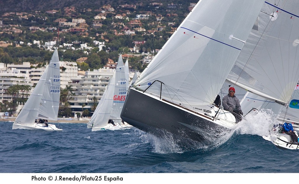 Platu 25 Spanish Championship in Marbella Day 3 ©  Jesus Renedo http://www.sailingstock.com