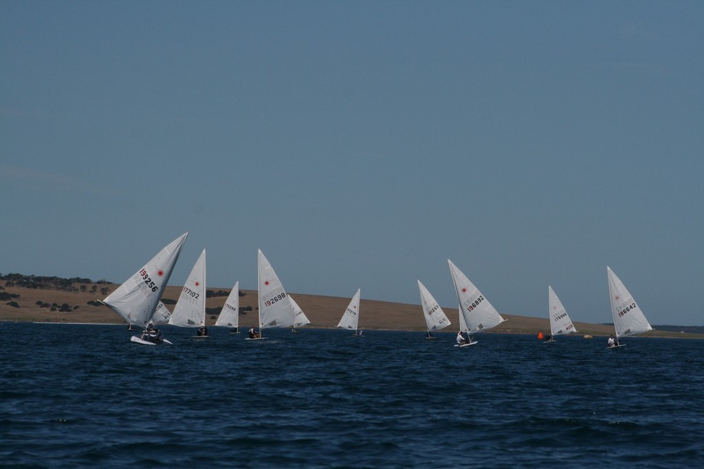 Beautiful conditions for South Australian Laser States - South Australian Laser State Championships photo copyright Clayton Schmerl taken at  and featuring the  class