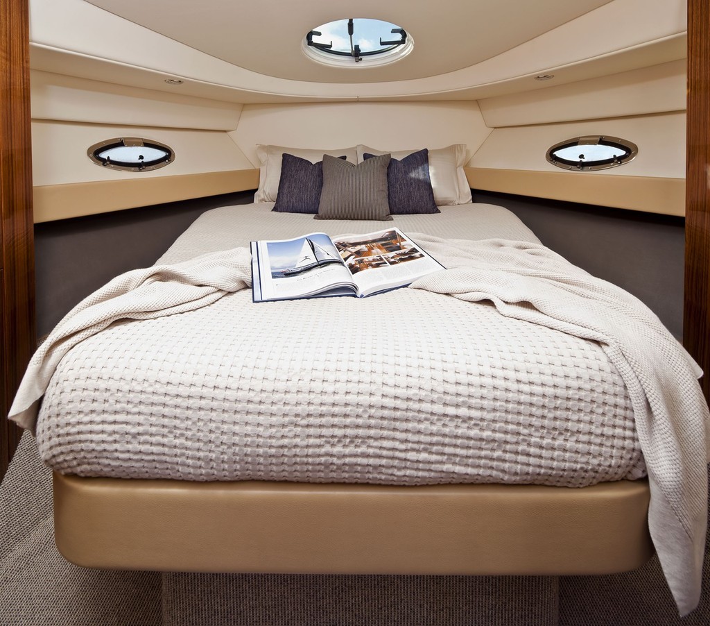 A berth fit for a queen ... and there's two bunks as well photo copyright Sandman PR taken at  and featuring the  class
