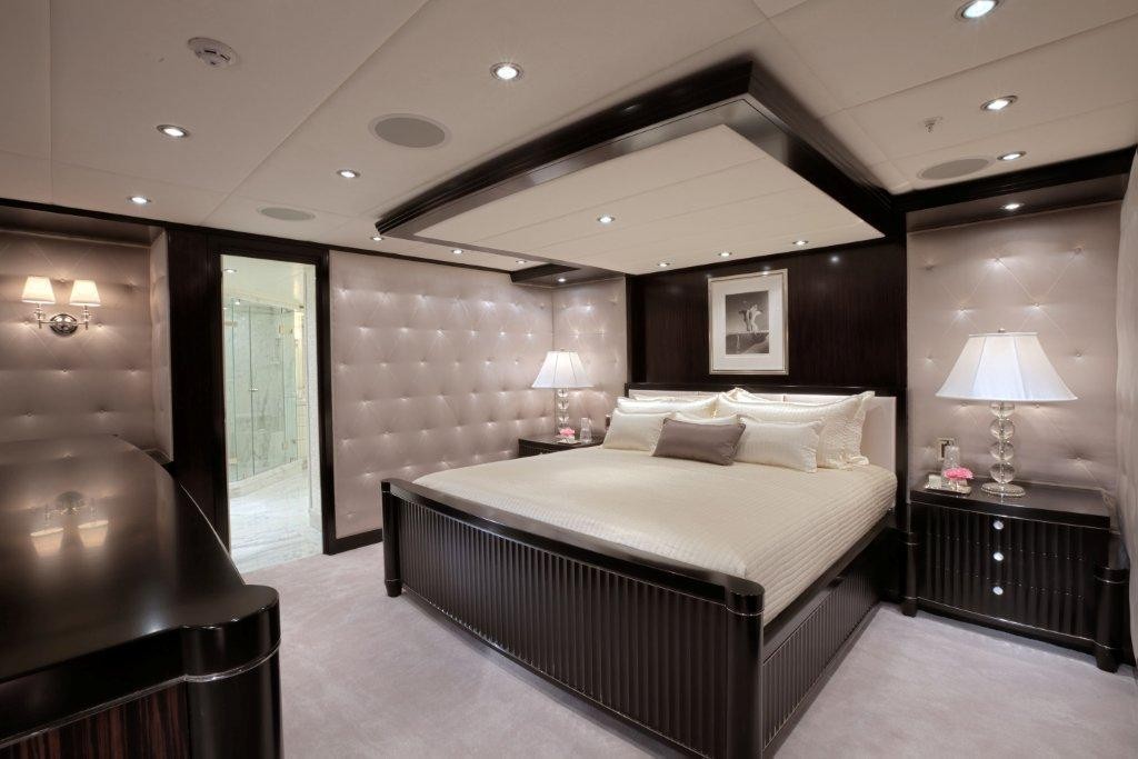 Fit for the most discerning master, this full-width haven has it all, his/her showers, jacuzzi, walk-in robes, even its own study. photo copyright Image supplied . taken at  and featuring the  class