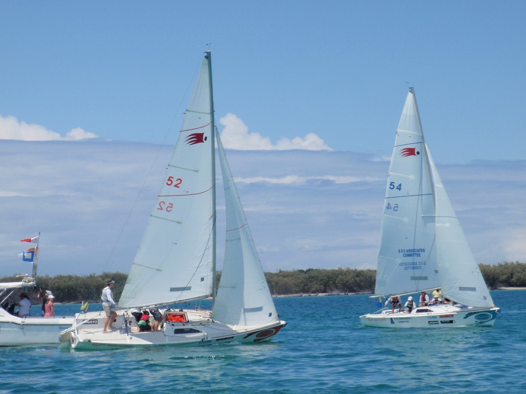 CYCA vs SYC in Final Race - Australian Match Racing Championships photo copyright Shane Smith taken at  and featuring the  class