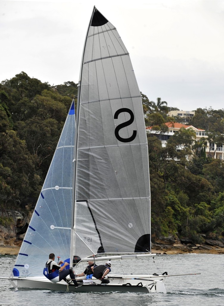 Southerly - Manly 16ft Skiff Club Harken Trophy.

 photo copyright Joe Murphy taken at  and featuring the  class
