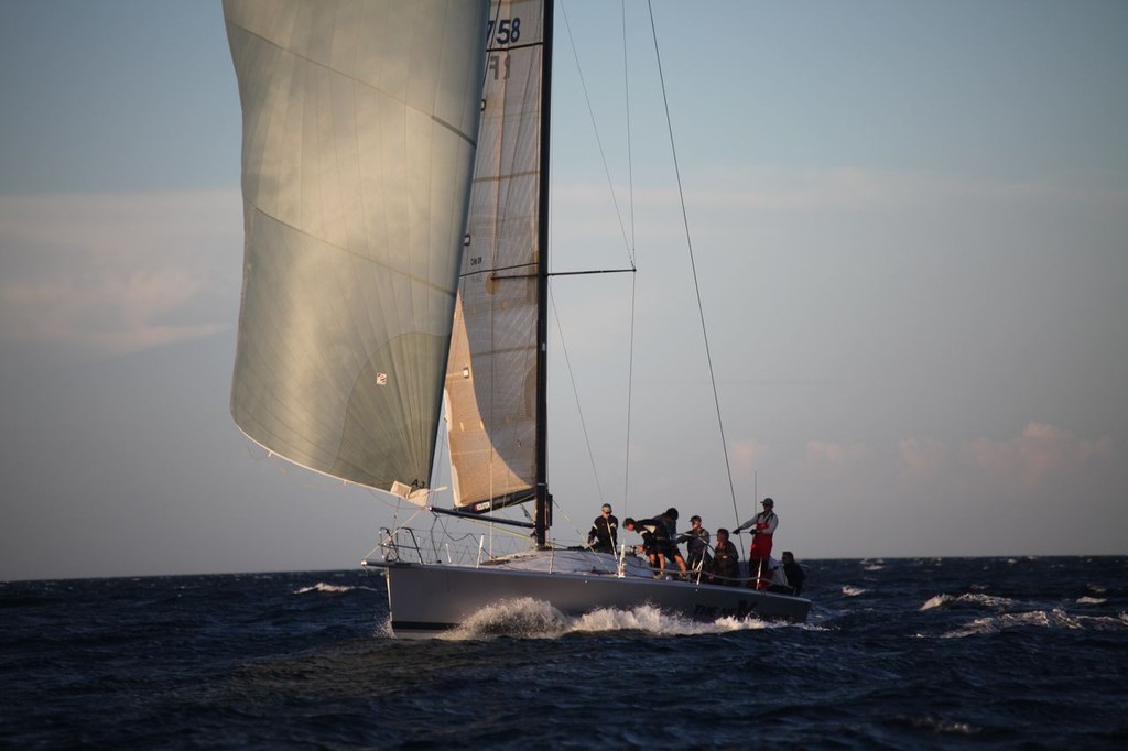 The Next Factor traveled well early but had a disappointing night by her standards.  - Geographe Bay Race Week 2011 photo copyright Bernie Kaaks - copyright taken at  and featuring the  class
