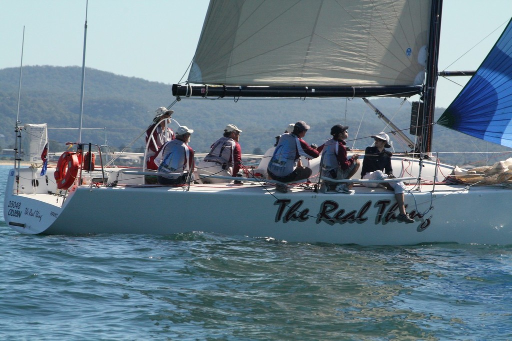 The Real Thing took the honours in the Blue Water Series PHS Division  - RPAYC Blue Water Series Pittwater to Newcastle Race photo copyright Tom Spithill taken at  and featuring the  class