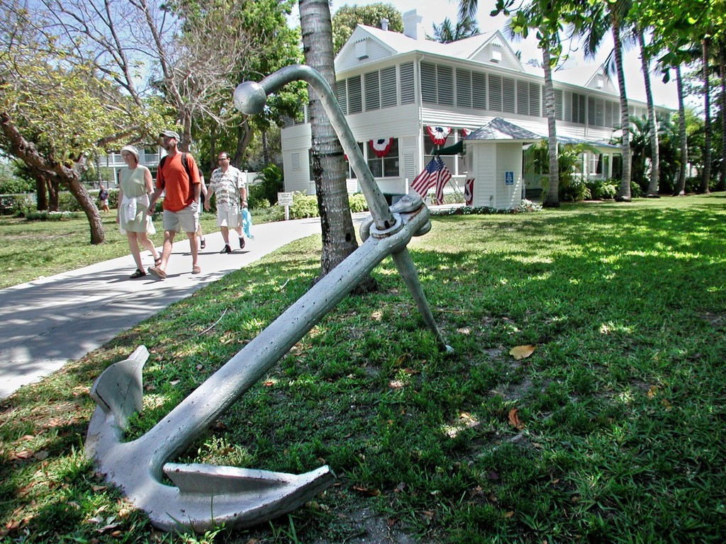 'The Little White House', former US President Harry S. Truman's favourite 'hang out' away from politics. photo copyright Key West Tourism taken at  and featuring the  class
