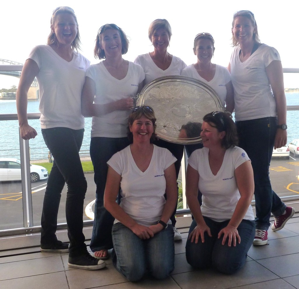 2011 Champions Leslie Egnot & crew - New Zealand Womens Keelboat Championships © RNZYS Media