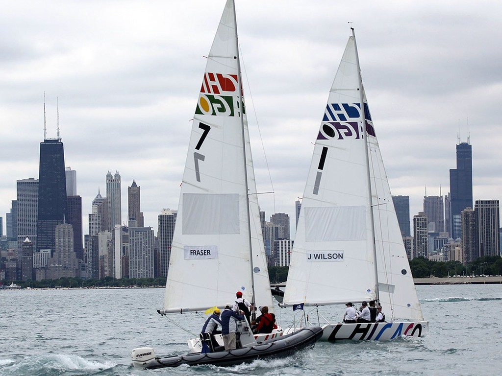 GoPro Match Race 2011 Day 1 photo copyright Chicago Match Race Center taken at  and featuring the  class