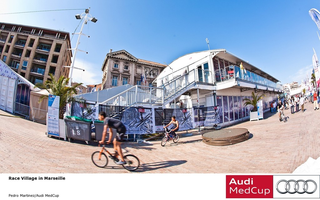 Race Village in Marseills - Marseille Trophy 2011 photo copyright Pedro Martinez/Audi MedCup http://www.medcup.org taken at  and featuring the  class