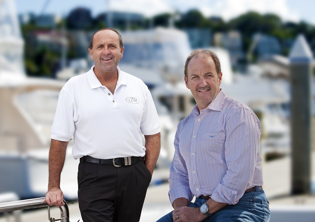 Founders of Belize Motoryachts, Lee Dillon (left) and Wes Moxey.  - Belize Motoryachts photo copyright Image supplied . taken at  and featuring the  class