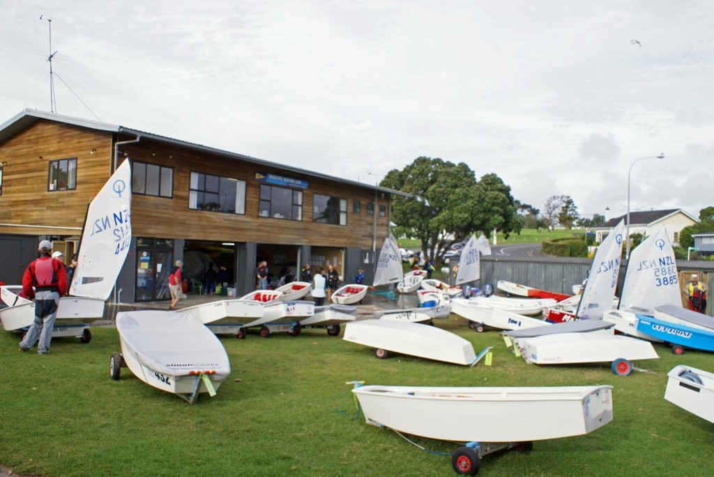 Recent renovations at Wakatere pay dividends - Day 4 - 2011 Toyota National Optimist Championships, Wakatere © Richard Gladwell www.photosport.co.nz
