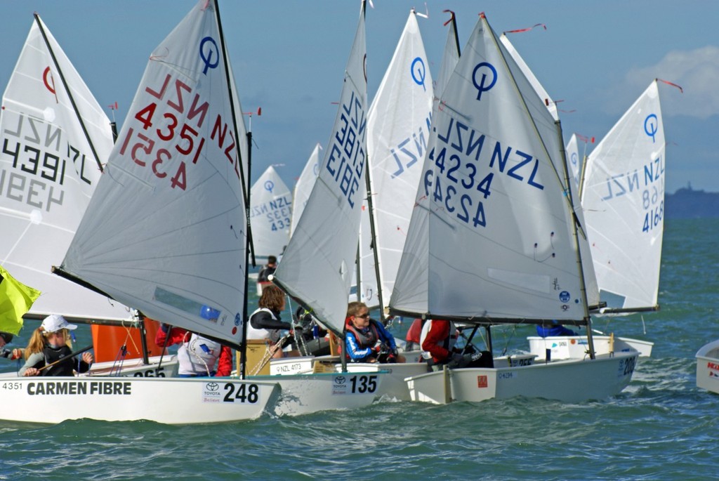 Day 3 - 2011 Toyota Optimist Nationals photo copyright Richard Gladwell www.photosport.co.nz taken at  and featuring the  class