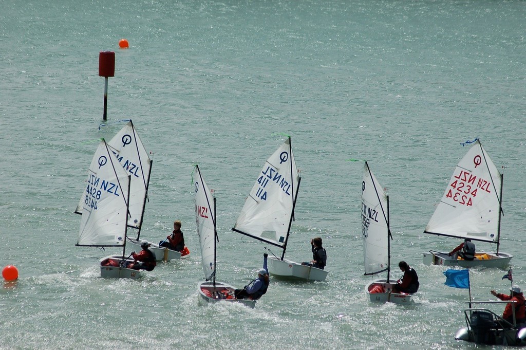  - Inaugural Optimist Teams Racing South Island Champs - 2011 © Brian Haybittle