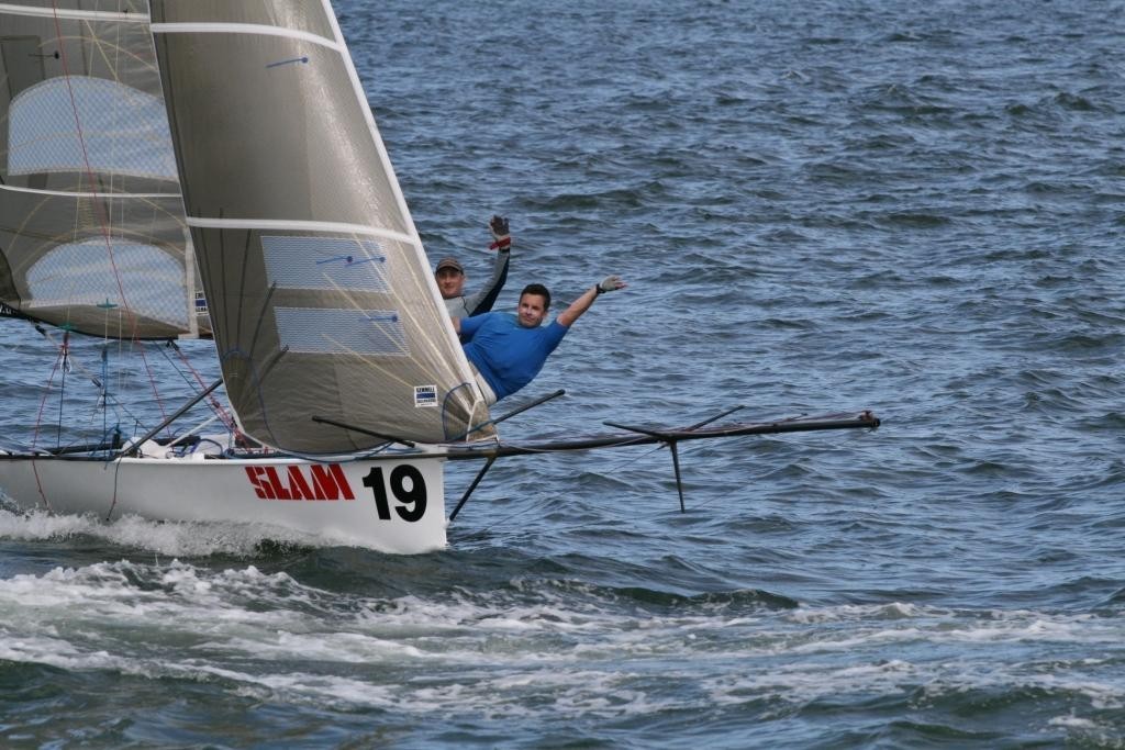 D-Unit Victory - 12ft Skiff Garde Sprint series photo copyright Rolf Lunsmann taken at  and featuring the  class