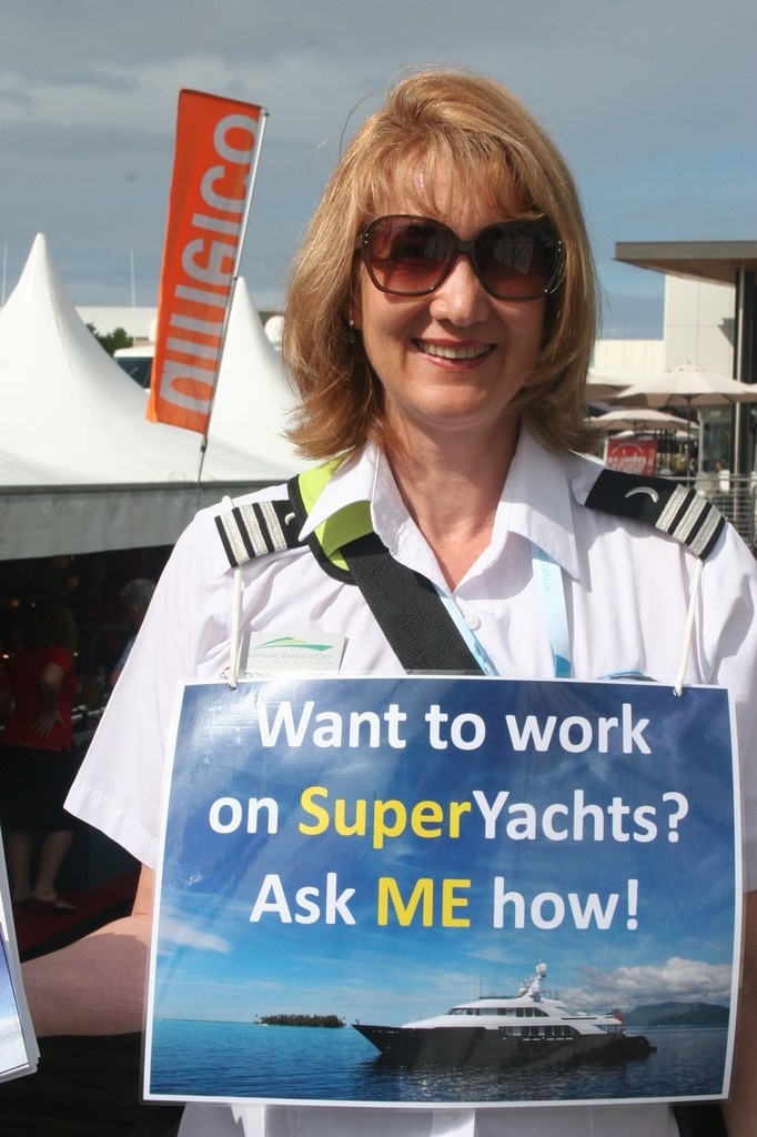 Donna Morris, now training superyacht crew, has an extensive background working aboard superyachts. photo copyright SW taken at  and featuring the  class