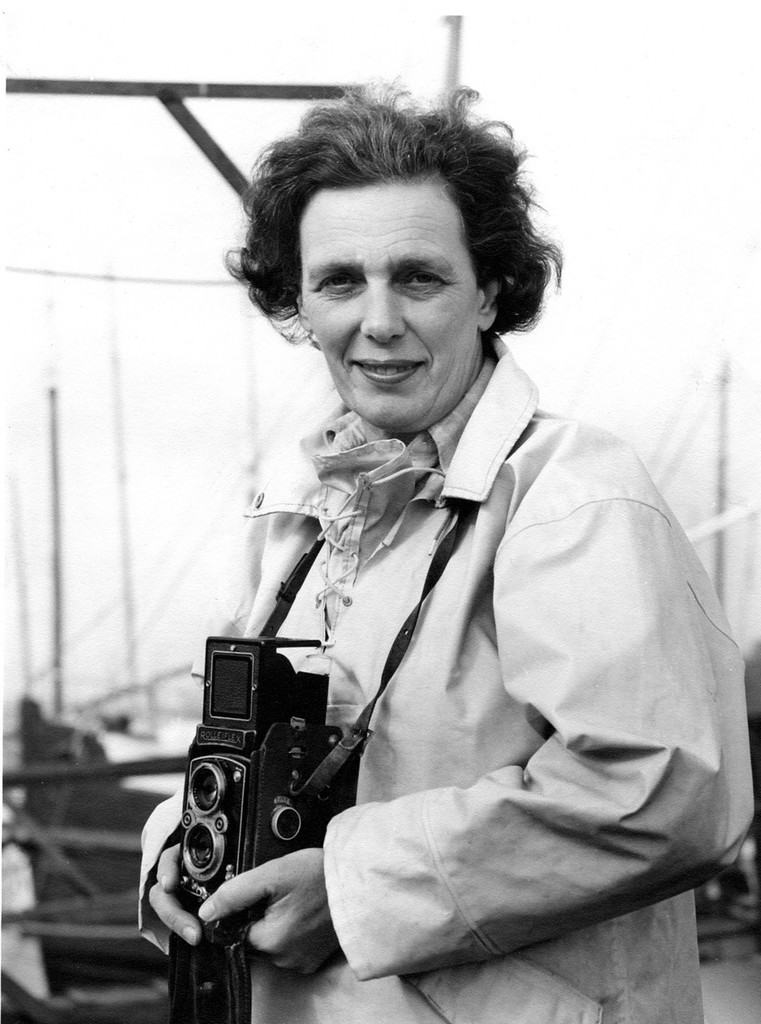 PPL PHOTO AGENCY - COPYRIGHT RESERVED
Circa 1963 Eileen Ramsay on Hamble Marina, summer 1963?PHOTO CREDIT:   Eileen Ramsay Archive / PPL?Tel: +44 (0)1243 555561 E-mail:ppl@mistral.co.uk Web: www.pplmedia.com photo copyright Eileen Ramsay / PPL http://www.pplmedia.com taken at  and featuring the  class